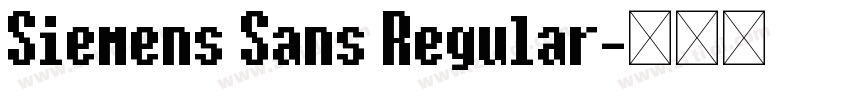 Siemens Sans Regular字体转换 Siemens Sans Regular字体转换